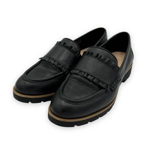 Kate Spade New York Kady Black Leather Loafers Women’s Size 5